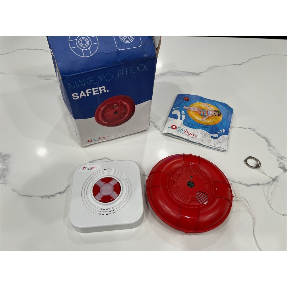 Lifebuoy Pool Alarm System LBPACNTL1 LBPABUOY1 App Controlled Read